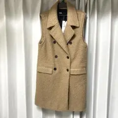 【未使用】ZARA テディベアジレ Sサイズ ブラウン