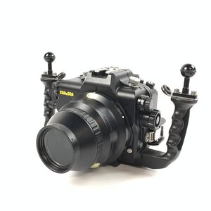 SEA&SEA シーアンドシー MDX-6D 35mmフルサイズ機キヤノンEOS 6D用 ハウジング●現状品