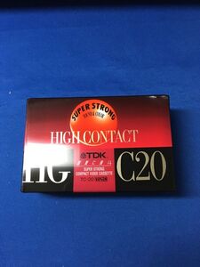 kys1564　TDK　 コンパクト　ビデオカセット　TC-20HGA 10P×7　　SB　