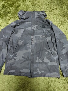 MENs S ノースフェイス Novelty Scoop Jacket 入手困難 NORTH FACE NP61241 グレーカモ グレー系 マウンテンパーカー