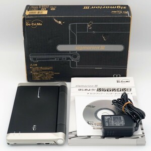 1円～★未使用に近い★ NTT DoCoMo Sigmarion III シグマリオン3 A03-0094JP Windows CE NEC 付属品完備