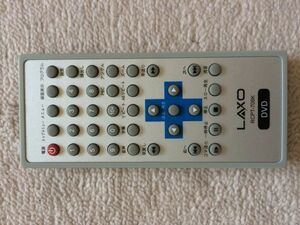 新品電池付属★送料無料★LAXO★DVDプレーヤー用リモコン★RCPT-708K★中古★動作品★返金保証あり