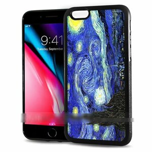 iPhone 6 Plus 6S Plus アイフォン シックス エス プラス ゴッホ 星月夜 スマホケース アートケース スマートフォン カバー