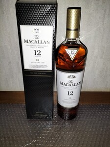 未開栓 THE MACALLAN ザ・マッカラン 12年 シングルモルト SHERRY OAK CASK シェリーオークカスク 700ml 箱付き 6