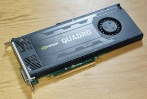 限定！高性能 nVIDIA Quadro K4000 GDDR5 3GB 4K@60Hz・Metal対応 ベースクロック810MHz 2009-2012MacPro 最新macOS Sequoia15.0.1まで対応