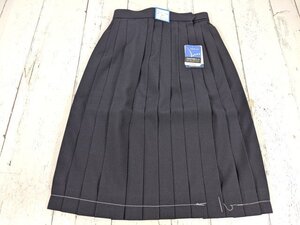 【as1013】愛知県 知立南中学校?? 女子用学生服 制服 夏服スカート(紺 28箱) 未使用◆Y56