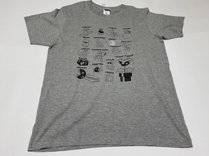 任天堂 Nintendo スーパーマリオ SUPER MARIO Tシャツ Mサイズ グレー 展示未使用品