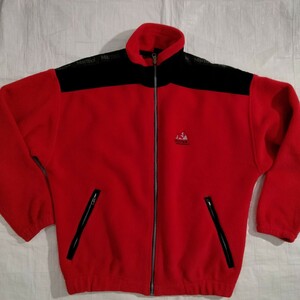 marmot　MARMOT マーモット アローザ　セーター フリース　ジャケット 90年代 usa アメリカ製 肩補強　バイカラー　ポーラーテック　fleece