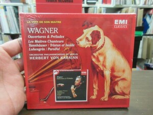 福2//CD///未開封!!★EU盤★EMI ワーグナー：Overtures & Preludes／カラヤン（Herbert von Karajan）