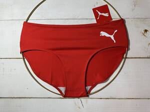 【即決】Puma プーマ レーシングブルマ 陸上 ショーツ ブリーフ Red 海外Mサイズ