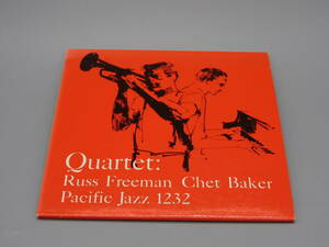 紙ジャケ ラス・フリーマン チェット・ベイカー / Quartet / Russ Freeman Chet Baker