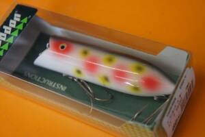 HEDDON　へドン　plunkingbasser　プランキングバサースプーク　カラー　SMS（"White Body, Spotted"）