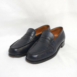 J.M.WESTON (5D) Signature loafer 180 旧ロゴ シグニチャーローファー ブルー フランス製 ジェイエムウエストン H7-100