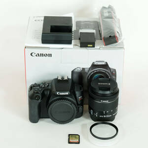 [美品｜シャッター数1,000回以下｜おまけ付] Canon EOS Kiss X10 EF-S18-55 IS STM レンズキット / デジタル一眼レフ