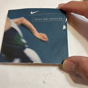 時計　NIKE TRIAX 250 120 42 26 取り扱い説明書　美品　僅かに写真のようにスレあり　