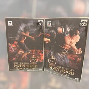 ONE PIECE DXF FILM Z MANHOOD モンキー D ルフィ　ゼット　2体セット