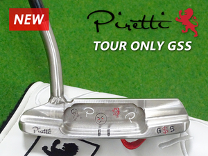 【新品】PGAツアー支給品 PIRETTI ピレッティ COTTONWOOD II GSS パター 35インチ ポリッシュ 溶接ネック TOUR ONLY プロトタイプ 本物保証