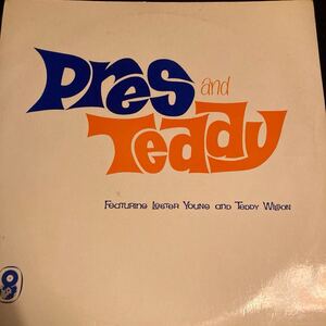 LESTER YOUNG & TEDDY WILSON / Pres and Teddy イギリス盤 UK PRESS LP レコード WORLD SOUND T517 レア