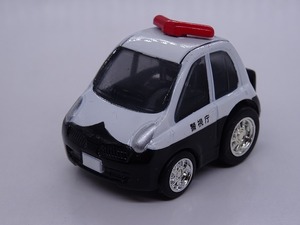 NISSAN MARCH パトカー ちびっこチョロQ No.10 銀目 未使用 タカラチョロQ　ニッサン