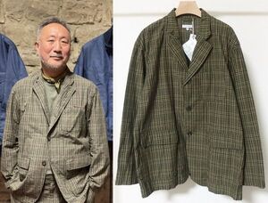 22SS Engineered Garments エンジニアードガーメンツ Loiter Jacket Cotton Madras Check ロイター ジャケット M マドラス チェック