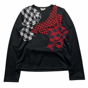 希少 rare 10ss comme des garcons コムデ ギャルソン patchwork tops reikawakubo パッチワーク トップス archive アーカイブ