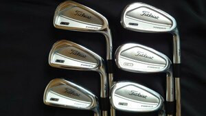 【IR0261】ゴルフ中古 タイトリスト 716 CB FORGED アイアン 6本 5〜PW N.S.PRO 950GH 硬さS