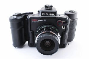 【革ケース ストラップ付 】PLAUBEL 69W PROSHIFT プラウベルプロシフト スーパーアンギュロン 47mmレンズ カメラ 希少品 マキナ