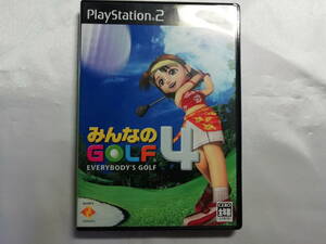 【中古品】 PS2ソフト みんなのGOLF4