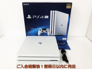 【1円】PS4Pro 本体/箱 セット 1TB ホワイト SONY PlayStation4 Pro CUH-7200B 初期化/動作確認済 FW9.60 D05-599jy/G4