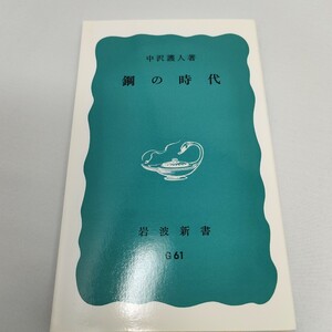 中沢護人　鋼の時代 (岩波新書 青版 )　即決　送料込み　1988年13刷