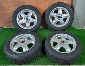 175/65R15　ブリヂストン　ネクストリー　エコピア　【2018年】(MINI純正アルミホイール) 15X5.5J ET45 4穴　PCD100 4本セット！