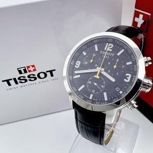 稼動品 TISSOT ティソ Tスポーツ 腕時計 メンズウォッチ クロノグラフ カレンダー 箱付