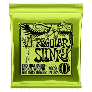 ERNIE BALL 2221 REGULAR SLINKY エレキギター弦〈アーニーボール〉