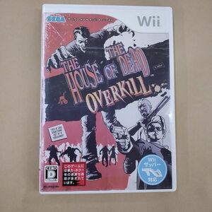 Wii/ザ・ハウス・オブ・ザ・デッド・オーバーキル THE HOUSE OF THE DEAD OVERKILL/取説付