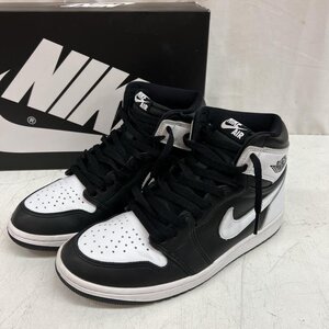 ナイキ AIR JORDAN 1 RETRO HIGH OG DZ5485-010 エアジョーダン パンダ スニーカー 25.5cm 白 / ホワイト X 黒 / ブラック