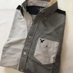 【新品】American Eagle 長袖シャツ XS グレー