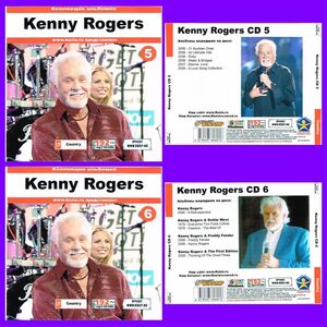 KENNY ROGERS CD5+CD6 大全集 MP3CD 2P⊿