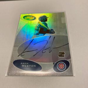 Aron Weston RC 2003 Bowman’s Best auto