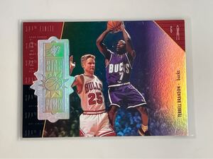 98-99 SPX Finite Star Power Spectrum /250 Terrell Brandon Bucks NBAカード