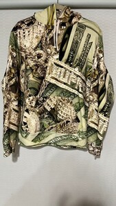 20SS Supreme Bling Hooded Sweatshirt Green Sサイズ　シュプリーム　ブリング　フーディー　グリーン