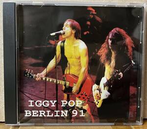 Iggy Pop Live Berlin 91 CD プライヴェート盤 NARVA07 Stooges David Bowie