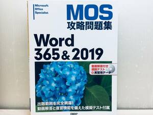 MOS攻略問題集 Word 365&2019 日経BP DVD-ROM付き