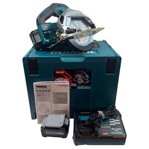 κκ MAKITA マキタ 電動工具 丸のこ コードレス式 165mm 36v HS001G ブルー 未使用に近い