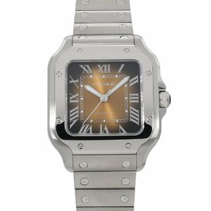 カルティエ サントス ドゥ カルティエ MM WSSA0065 ブラウン ユニセックス 新品 送料無料 腕時計