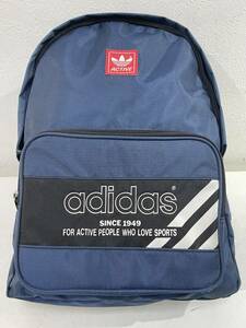 ★【レトロ リュックサック・バックパック】adidas (アディダス / ACE エース) ACTIVE デイパック★カラー：ネイビーブルー系