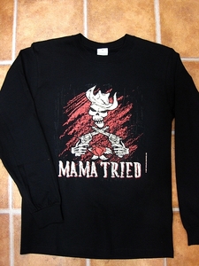 ウエスタンプリント Tシャツ　MAMA TRIED Western T-shirt size M