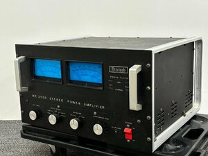 △2119　現状品　オーディオ機器　パワーアンプ　Mcintosh MC2500　マッキントッシュ　【動作未確認】 【チャーター便・法人様のみ】