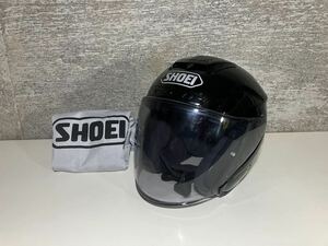 SHOEIショウエイ J-FORCE4ジェットヘルメット　スモークシールド、保存袋付属　サイズS