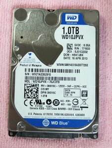 WD 2.5インチ HDD 1TB 使用時間 6,742H