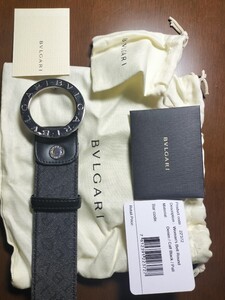 ブルガリ　BVLGARI　ロゴマニア　ベルト　箱　付属品一式